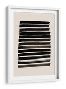 Líneas negras abstractas - Fluidys Studio II | Cuadro decorativo de Canvas Lab