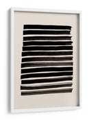 Líneas negras abstractas - Fluidys Studio II | Cuadro decorativo de Canvas Lab