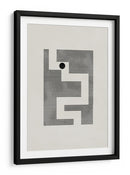 Laberinto minimalista de puntos - Fluidys Studio II | Cuadro decorativo de Canvas Lab
