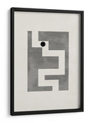 Laberinto minimalista de puntos - Fluidys Studio II | Cuadro decorativo de Canvas Lab