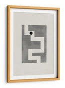 Laberinto minimalista de puntos - Fluidys Studio II | Cuadro decorativo de Canvas Lab