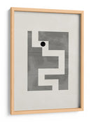 Laberinto minimalista de puntos - Fluidys Studio II | Cuadro decorativo de Canvas Lab
