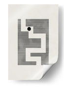 Laberinto minimalista de puntos - Fluidys Studio II | Cuadro decorativo de Canvas Lab
