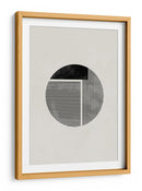 Óvalo geométrico abstracto - Fluidys Studio II | Cuadro decorativo de Canvas Lab