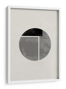 Óvalo geométrico abstracto - Fluidys Studio II | Cuadro decorativo de Canvas Lab
