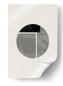 Óvalo geométrico abstracto - Fluidys Studio II | Cuadro decorativo de Canvas Lab
