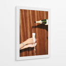 Manos rebosantes de champán - Fluidys Studio III | Cuadro decorativo de Canvas Lab