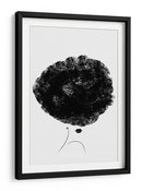 Mujer elegante con cabello afro - Fluidys Studio II | Cuadro decorativo de Canvas Lab