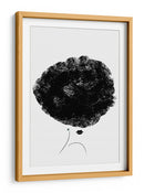 Mujer elegante con cabello afro - Fluidys Studio II | Cuadro decorativo de Canvas Lab