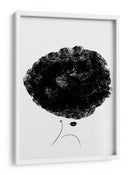Mujer elegante con cabello afro - Fluidys Studio II | Cuadro decorativo de Canvas Lab