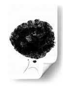Mujer elegante con cabello afro - Fluidys Studio II | Cuadro decorativo de Canvas Lab