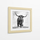 Majestuosa vaca de las Tierras Altas - Stephane Pecqueux | Cuadro decorativo de Canvas Lab