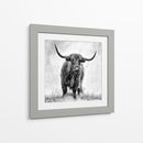Majestuosa vaca de las Tierras Altas - Stephane Pecqueux | Cuadro decorativo de Canvas Lab