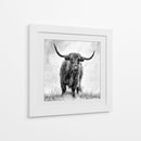Majestuosa vaca de las Tierras Altas - Stephane Pecqueux | Cuadro decorativo de Canvas Lab