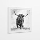 Majestuosa vaca de las Tierras Altas - Stephane Pecqueux | Cuadro decorativo de Canvas Lab