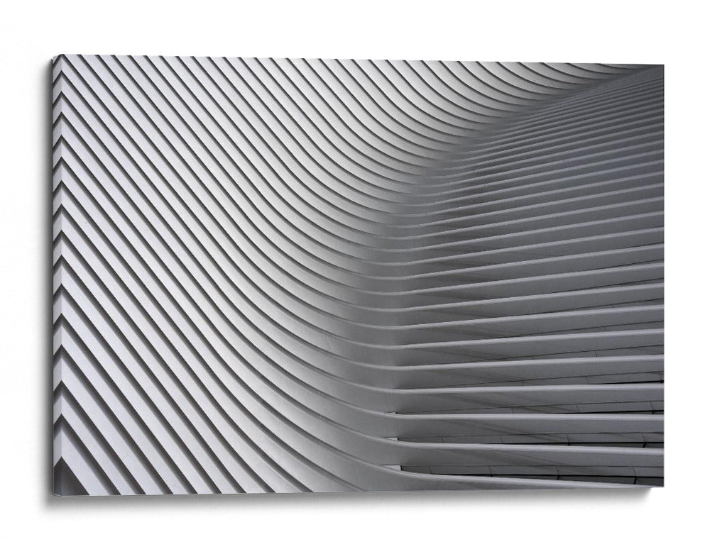 Ondas arquitectónicas elegantes - Linda Wride | Cuadro decorativo de Canvas Lab