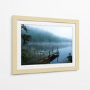 Muelle del lago brumoso - Christian Lindsten | Cuadro decorativo de Canvas Lab
