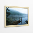 Muelle del lago brumoso - Christian Lindsten | Cuadro decorativo de Canvas Lab