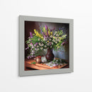 Naturaleza muerta con flores silvestres de verano - Tatyana Skorokhod | Cuadro decorativo de Canvas Lab