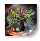 Naturaleza muerta con flores silvestres de verano - Tatyana Skorokhod | Cuadro decorativo de Canvas Lab