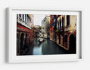 Paseo por los canales de Venecia con un ambiente melancólico. - Carmine Chiriaco | Cuadro decorativo de Canvas Lab