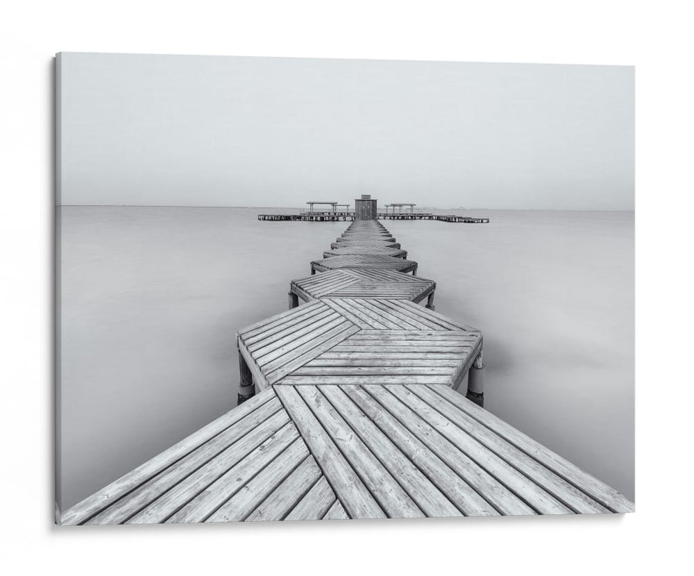 Muelle de madera sereno - Xavier Garci | Cuadro decorativo de Canvas Lab