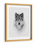 Mirada majestuosa del lobo - Jim Cumming | Cuadro decorativo de Canvas Lab
