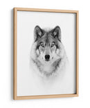 Mirada majestuosa del lobo - Jim Cumming | Cuadro decorativo de Canvas Lab