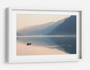Lago de la montaña brumosa - Gustav Davidsson | Cuadro decorativo de Canvas Lab