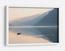 Lago de la montaña brumosa - Gustav Davidsson | Cuadro decorativo de Canvas Lab