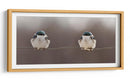 Pareja de pájaros pacíficos - Lucie Gagnon | Cuadro decorativo de Canvas Lab