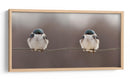 Pareja de pájaros pacíficos - Lucie Gagnon | Cuadro decorativo de Canvas Lab
