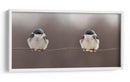 Pareja de pájaros pacíficos - Lucie Gagnon | Cuadro decorativo de Canvas Lab