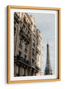 Vista de la Torre Eiffel de París - Fluidys Studio III | Cuadro decorativo de Canvas Lab