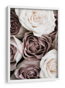 Rosas blancas y rosadas - Fluidys Studio III | Cuadro decorativo de Canvas Lab