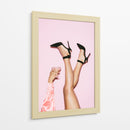 Salud y a alzar los tacones - Fluidys Studio III | Cuadro decorativo de Canvas Lab