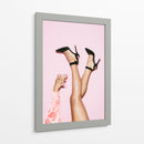 Salud y a alzar los tacones - Fluidys Studio III | Cuadro decorativo de Canvas Lab