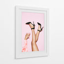 Salud y a alzar los tacones - Fluidys Studio III | Cuadro decorativo de Canvas Lab
