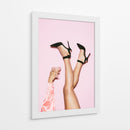 Salud y a alzar los tacones - Fluidys Studio III | Cuadro decorativo de Canvas Lab