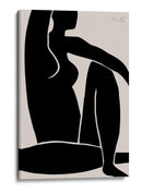 Silueta femenina y elegante - Fluidys Studio II | Cuadro decorativo de Canvas Lab