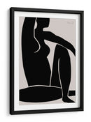 Silueta femenina y elegante - Fluidys Studio II | Cuadro decorativo de Canvas Lab