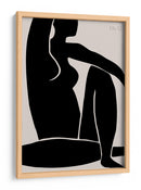 Silueta femenina y elegante - Fluidys Studio II | Cuadro decorativo de Canvas Lab