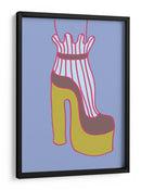 Zapatos de plataforma llamativos - Fluidys Studio | Cuadro decorativo de Canvas Lab