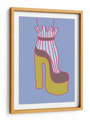 Zapatos de plataforma llamativos - Fluidys Studio | Cuadro decorativo de Canvas Lab