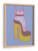 Zapatos de plataforma llamativos - Fluidys Studio | Cuadro decorativo de Canvas Lab