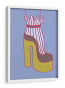 Zapatos de plataforma llamativos - Fluidys Studio | Cuadro decorativo de Canvas Lab