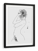 Trazos de mujer en flor natural - Fluidys Studio II | Cuadro decorativo de Canvas Lab