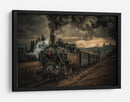 Viaje al vapor oscuro - Hubert Bichler | Cuadro decorativo de Canvas Lab