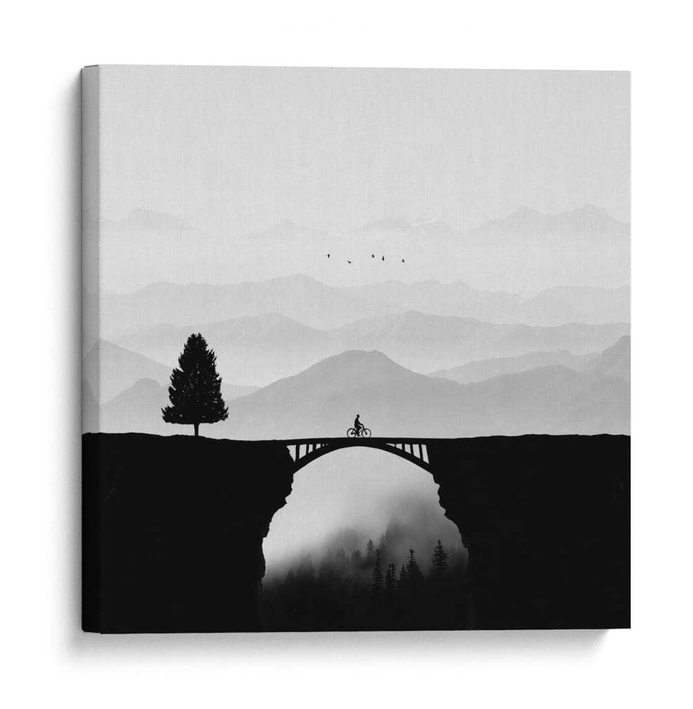 Viaje a la montaña brumosa - Hadi Malijani (Malenjani) | Cuadro decorativo de Canvas Lab