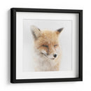 Zorro invernal sereno - Doris Reindl | Cuadro decorativo de Canvas Lab